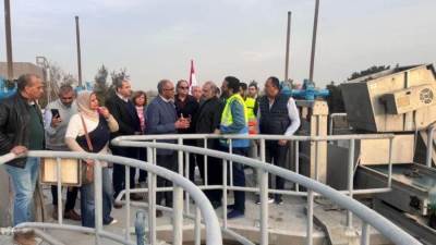 نائب وزير الإسكان يزور محافظة البحيرة لمتابعة مشروعات مياه الشرب والصرف الصحي