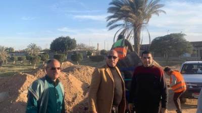 ياسر عبدالحليم يوجه بتكثيف حملات رفع الإشغالات والتصدي للباعة الجائلين بحدائق أكتوبر