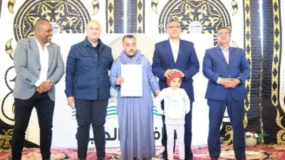 محافظ الجيزة يسلم عقود 256 وحدة سكنية كاملة التجهيز لمتضرري السيول بالصف