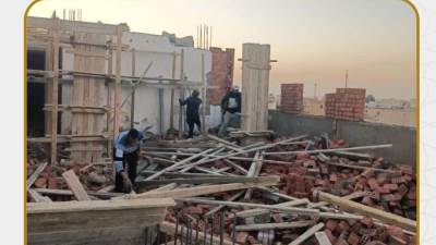 أجهزة مدن الشروق ودمياط الجديدة والشيخ زايد والنوبارية الجديدة تواصل حملات إزالة مخالفات البناء