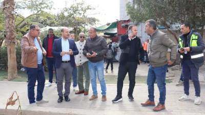 مساعد نائب رئيس «المجتمعات العمرانية» يتفقد المشروعات والطرق ومناطق الخدمات بالشيخ زايد