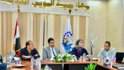 رئيس جهاز السويس الجديدة تستعرض خارطة الاستثمار أمام قيادات «المجتمعات العمرانية» 