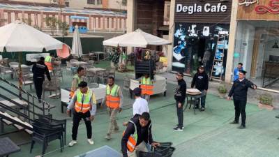 جهاز حدائق أكتوبر يكثّف حملاته لرفع الإشغالات والتعديات وفرض سيادة القانون