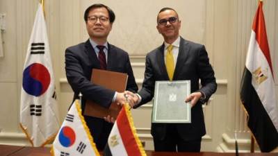 "مصر وكوريا الجنوبية" توقعان بيانًا بشأن اتفاقية الشراكة الاقتصادية