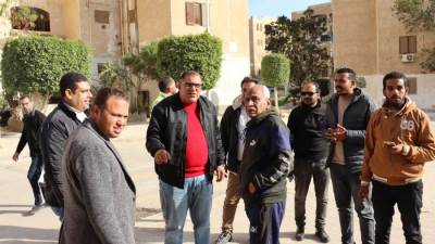 رئيس جهاز الشيخ زايد يقود حملة مكبرة لرفع كفاءة الحي 16