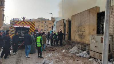 محافظة القاهرة: لجنة هندسية لمعاينة مبنى مستشفى أطفال مصر المحترق
