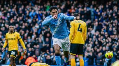 عمر مرموش يقود مانشستر سيتي للفوز على وولفرهامبتون في البريميرليج