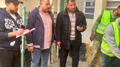 جهاز حدائق أكتوبر ينفذ حملة لضبط وصلات المياه الخلسة بمشروع سكن مصر