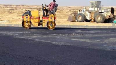 جهاز الفشن الجديدة يُسارع وتيرة تنفيذ مشروعات الطرق والبنية التحتية