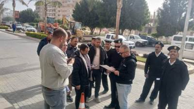 جهاز سوهاج الجديدة: تحرير 25 محضر إشغال وضبط 20 محلًا مخالفًا