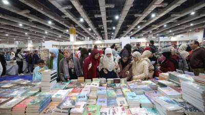 5 ملايين زائر لمعرض القاهرة الدولي للكتاب خلال 10 أيام