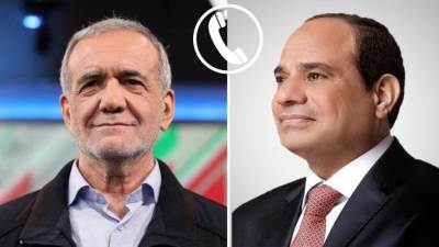  «السيسي وبزشكيان» يناقشان تصاعد التوتر في المنطقة والحلول السلمية للملف النووي