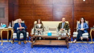 وزيرة التنمية المحلية تبحث مع البنك الدولي تعزيز التحول الأخضر والاقتصاد الأزرق