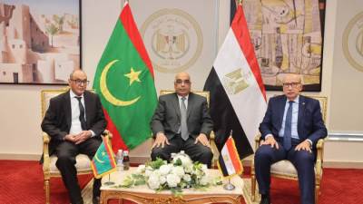 وزير العدل يستقبل رئيس المحكمة العُليا الموريتاني