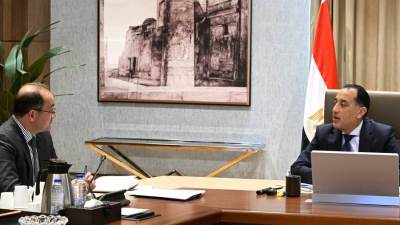 ‎ «مدبولي» يناقش مع وزير المالية فرص الاستثمارات التركية بمصر  