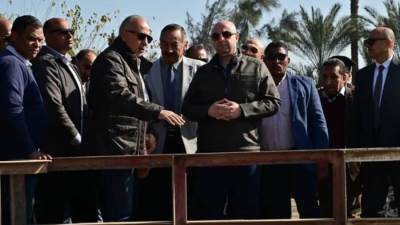 وزير الري يتابع مشروعات «حياة كريمة» ببني سويف استعدادًا لفصل الصيف