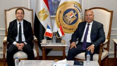 تعاون مصري فرنسي لتعزيز النقل وتوطين صناعة السكك الحديدية
