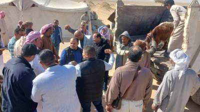 الزراعة تدعم أهالي تجمع الباغة بجنوب سيناء بمشروعات إنتاج حيواني وداجني