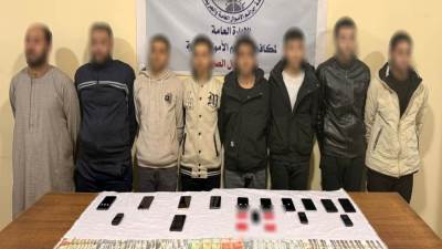 الداخلية تضبط 8 أشخاص لارتكابهم جرائم النصب والاحتيال على المواطنين بالمنيا