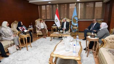 د. سحر السنباطي تلتقي محافظ الغربية لبحث تعزيز آليات دعم الأطفال 