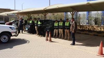 جهاز الشيخ زايد يتصدى لظاهرة السايس المخالف ويضبط 20 حالة دون ترخيص