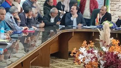 رئيس جهاز مدينة الشروق يستعرض الموقف التنفيذي لملف منطقة الرابية 