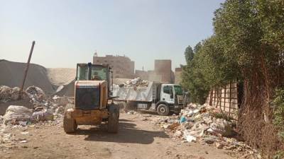 د.منال عوض: حملة مكبرة لوقف الحرق العشوائي بمنشية البكاري وإزالة موقع فرز مخلفات