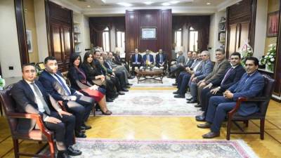 «رشوان»: نسعى لأداء مهني رفيع المستوى للصحفيين والإعلاميين وفقاً للدستور