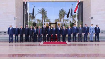 وزير العدل يستقبل رئيس هيئة النيابة الإدارية