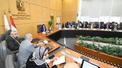 وزيرة الإسكان تتابع الموقف التنفيذي لمشروع «حدائق تلال الفسطاط»