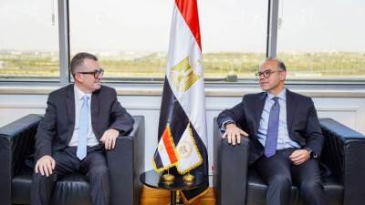 وزيرا التخطيط والاستثمار يبحثان تحديث آليات قياس الادخار ورفع جودة البيانات الاقتصادية