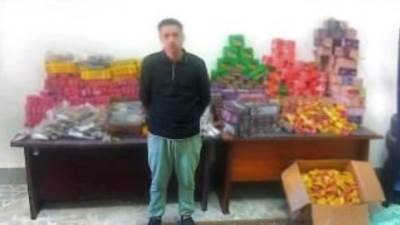 ضبط 1.5 مليون قطعة ألعاب نارية متنوعة في حملة بعدد من المحافظات