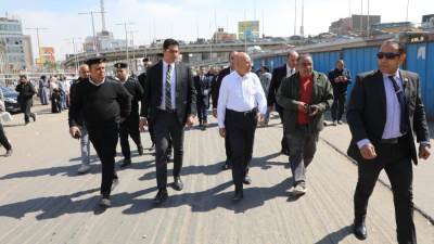 محافظالقاهرة يتفقد ميدان رمسيس ويشدد على إعادة الانضباط للمنطقة