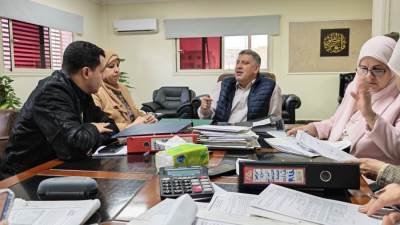 المهندس ياسر عبد الحليم يتابع موقف الإجراءات العقارية للوحدات بحدائق أكتوبر 