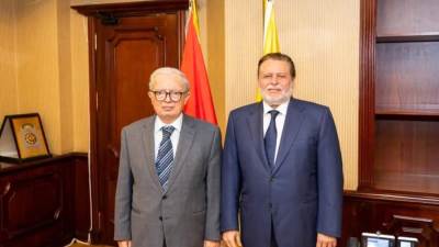 محافظ البنك المركزي يبحث مع نائب رئيس الوزراء تعزيز التعاون الاقتصادي