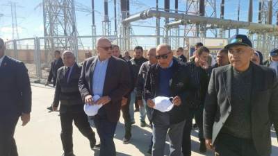 وزير الكهرباء ومحافظ الإسكندرية يتفقدان محطة محولات برج العرب الترفيهية