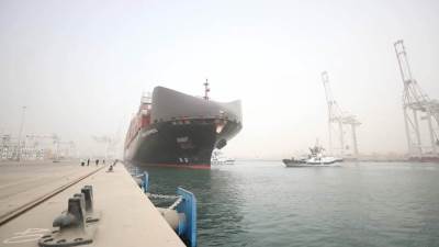 الموانئ المصرية  تصل إلى مستويات غير مسبوقة تتخطى 19 مترا