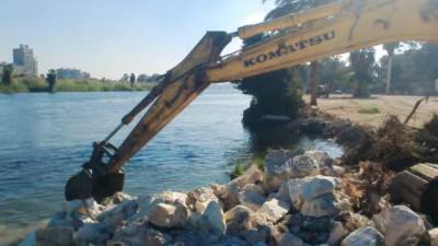 470 إزالة على مجرى نهر النيل ضمن أعمال "المشروع القومي لضبط النيل"