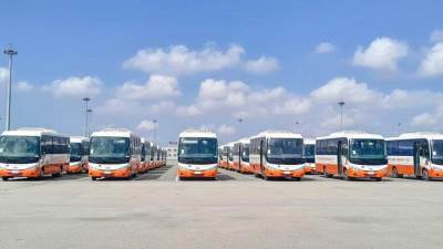 المنطقة الاقتصادية لقناة السويس: شحن عدد 100 حافلة مُصنّعة محليًا ومُعدة للتصدير