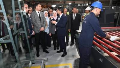 10 مليار جنيه استثمارات مصنع "دلمار" للزجاج والألمونيوم