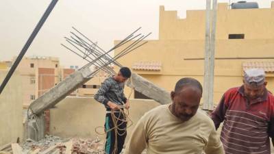 المهندس محمد زكريا: لاتهاون مع المخالفين والإزالة الفورية مستمرة بالشروق