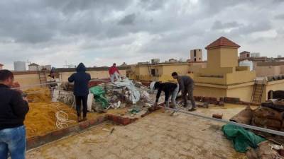 القاهرة الجديدة تنفذ حملات إزالة للمخالفات