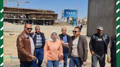  جولات ميدانية مكثفة لرئيس جهاز 6 أكتوبر لرفع كفاءة المدينة وفرض الانضباط
