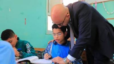 التعليم: زيارة مفاجئة لمدارس الغربية لمتابعة الانضباط والاختبارات الشهرية