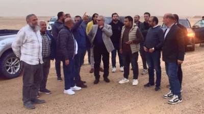 نائب رئيس هيئة المجتمعات العمرانية يتفقد أعمال المرافق بأكتوبر الجديدة