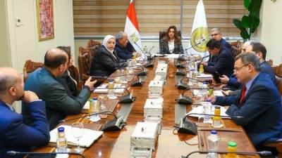 وزيرة التنمية المحلية تلتقي عدداً من أعضاء مجلسي النواب والشيوخ لمتابعة الملفات الخدمية