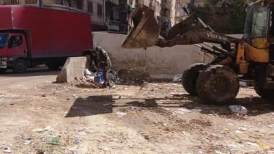 حملات ميدانية لرفع المخلفات والتعامل مع الإشغالات في 6 محافظات