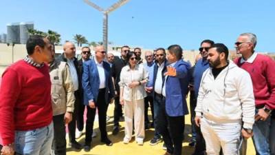 وزيرة الإسكان تتفقد مشروعات مارينا 8 و"بوغاز 24" والممشى السياحي  بمارينا