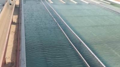 المهندس بسام فضل: تطوير شامل لمحطات المياة ورصف الطرق بالشيخ زايد