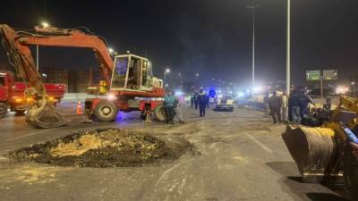 المهندس ياسر عبد الحليم: تحرك فوري للتعامل مع هبوط محدود بالأوسطي بحدائق أكتوبر